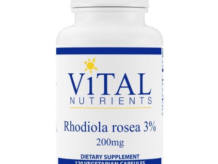 Vital Nutrients Rhodiola Rosea 3% 200mg For Cheap