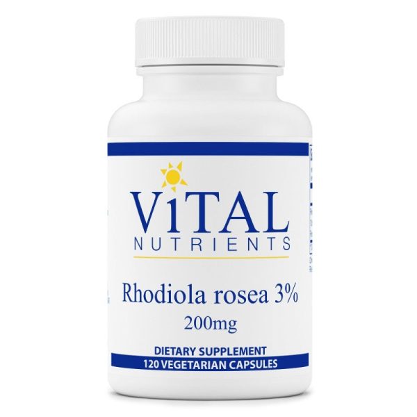 Vital Nutrients Rhodiola Rosea 3% 200mg For Cheap