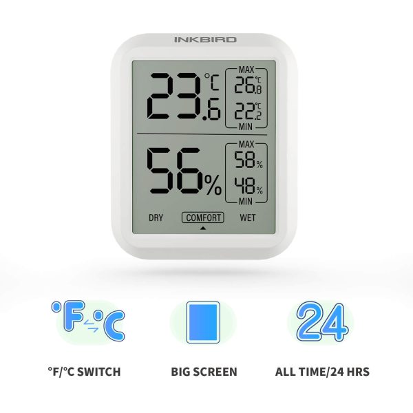 Digital Hygrometer Thermometer ITH-20 Online now