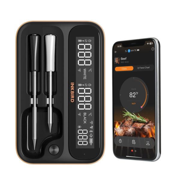 WiFi & Bluetooth Meat Thermometer INT-12-BW Sale