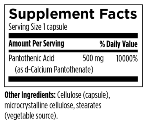 Designs for Health Pantothenic Acid Online now