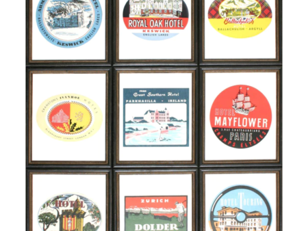 Vintage Travel Labels Cheap