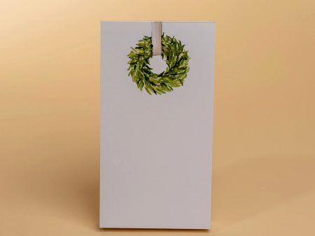 Wreath Notepad Discount