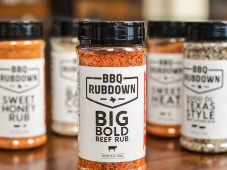 BBQ Rubdown - Big Bold Beef Rub (Step Two) on Sale