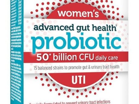 GENUINE HEALTH Advanced Gut Health Probiotic Womens UTI (50 Billion CFU - 30 caps) Online Hot Sale