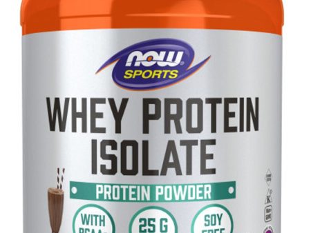 NOW SPORTS Whey Protein Isolate (Chocolate - 816 grams) Sale