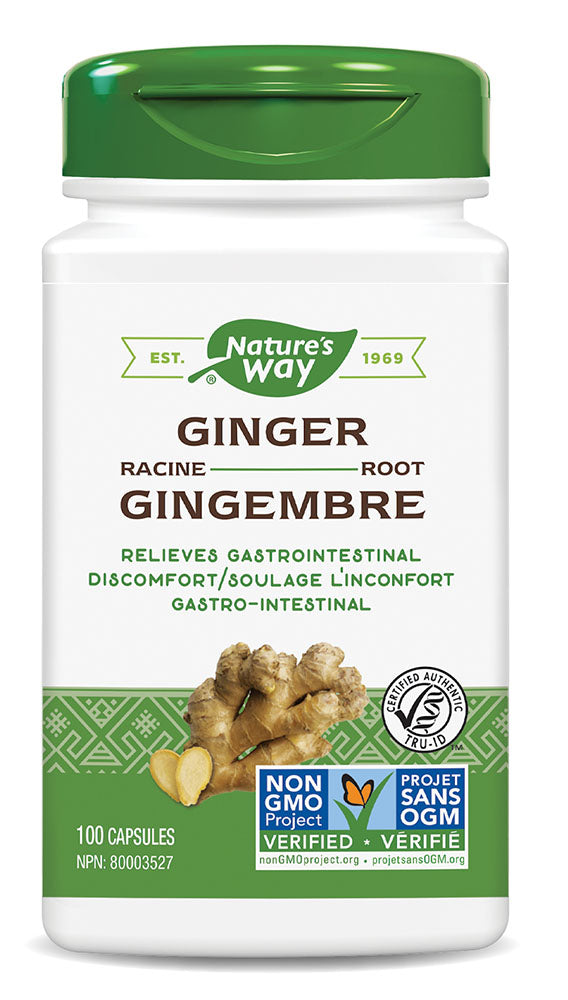 NATURE S WAY Ginger Root (100 caps) Online Hot Sale