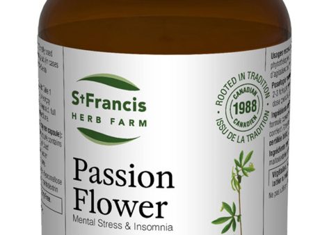 ST FRANCIS HERB FARM Passion Flower Capsules (60 caps) Hot on Sale