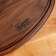 Walnut Oval Serving Board with Juice Groove Discount