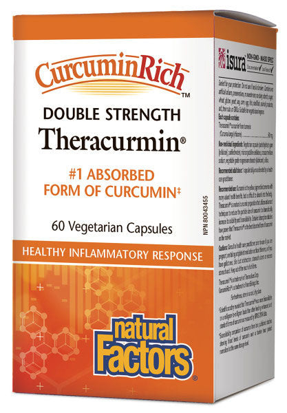 NATURAL FACTORS CurcuminRich Theracurmin (60 mg - 60 veg caps) Online Sale