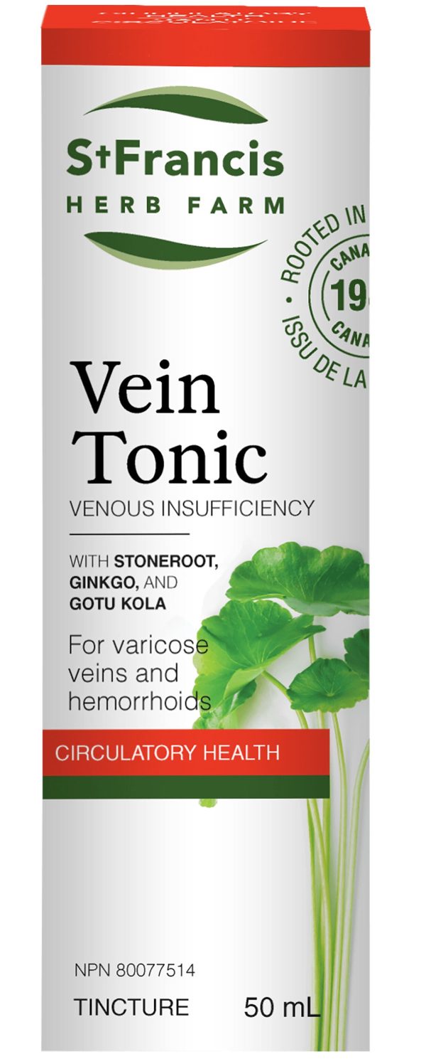 ST FRANCIS HERB FARM Vein Tonic (50 ml) on Sale