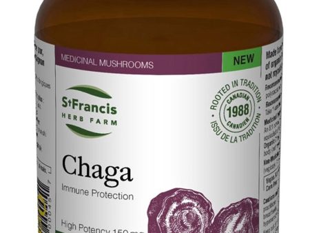 ST FRANCIS HERB FARM Chaga (150 mg - 60 caps) For Discount