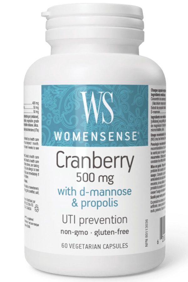 WOMENSENSE Cranberry (500 mg - 60 vcaps) For Sale