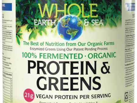 WHOLE EARTH & SEA Fermented Organic Protein & Greens (Organic Tropical - 660 g) Discount