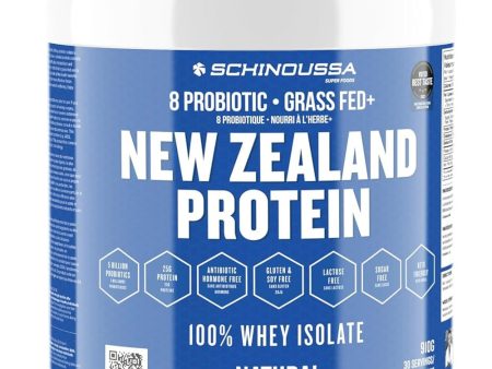 SCHINOUSSA NZ Whey Isolate + Probiotics (Natural - 910 Grams) Fashion