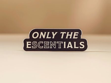 Escentials Die Cut Decal For Discount