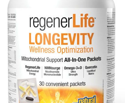 NATURAL FACTORS regenerlife Longevity (30 packets) Online Hot Sale