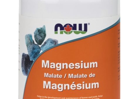 NOW Magnesium Malate (180 Tablets) Discount