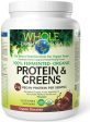 WHOLE EARTH & SEA Fermented Organic Protein & Greens (Chocolate - 710 g) Supply