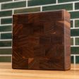 Walnut End Grain Square Butcher Block Online now