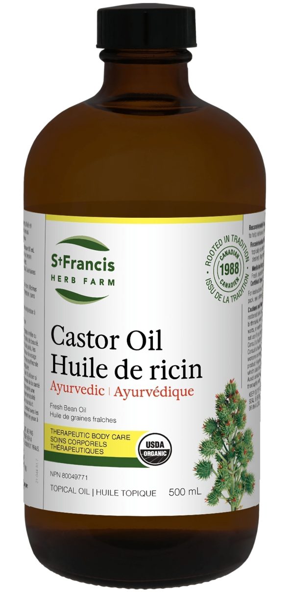 ST FRANCIS HERB FARM Castor Oil (500 ml) Hot on Sale