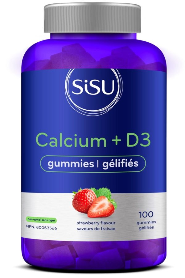 SISU Calcium & D3 Gummies (100 gummies) Online Hot Sale