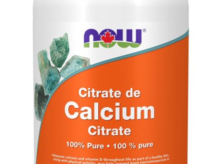 NOW Calcium Citrate (Powder 227 grams) For Sale