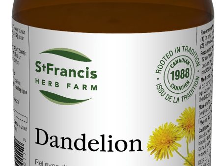 ST FRANCIS HERB FARM Dandelion (60 veg caps) Online Hot Sale