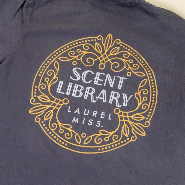 Scent Library Seal T-Shirt (Graphite) Online Hot Sale