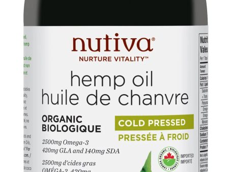 NUTIVA Organic Hemp Oil (473 ml) Sale