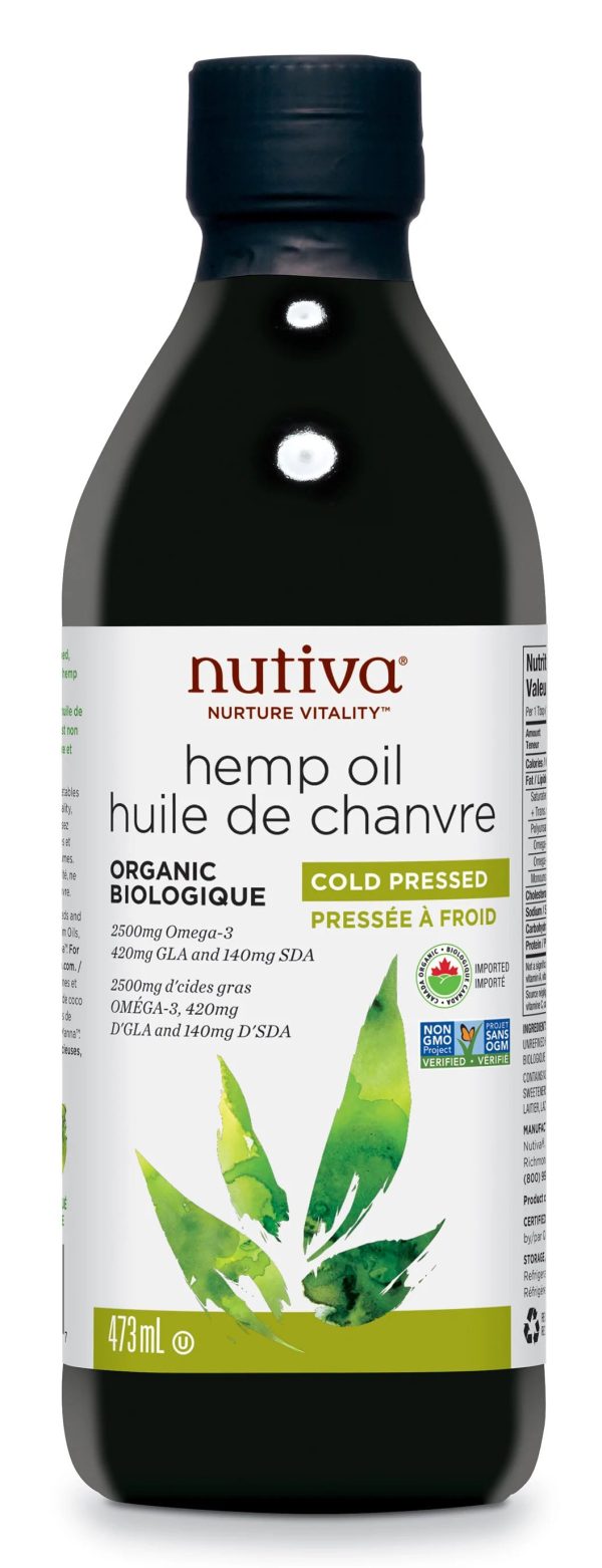 NUTIVA Organic Hemp Oil (473 ml) Sale