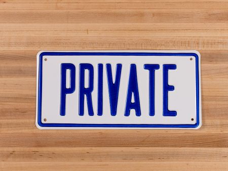 Private Sign Online Sale