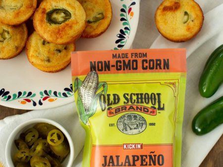 Old School Brand Jalapeno Cornbread Mix Hot on Sale