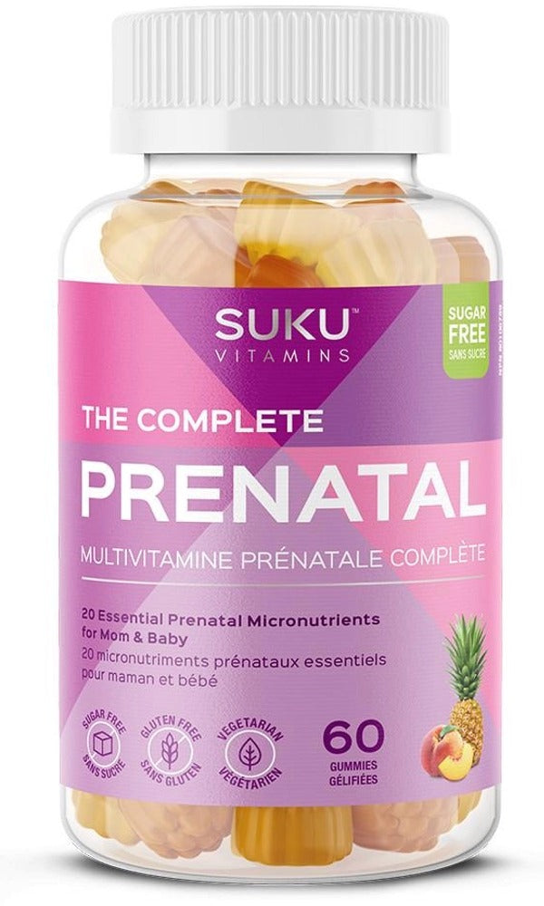 SUKU The Complete Prenatal (60 Gummies) For Discount