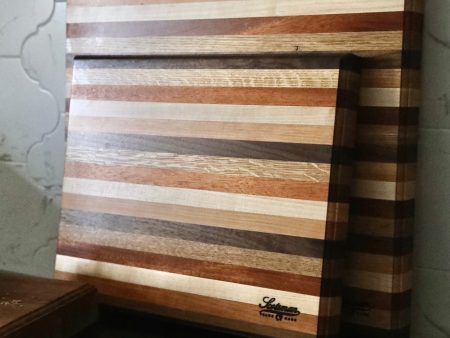 Striped Classic Butcher Block Online Hot Sale