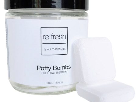 ALL THINGS JILL Re:Fresh Potty Bombs (11 Pieces) on Sale