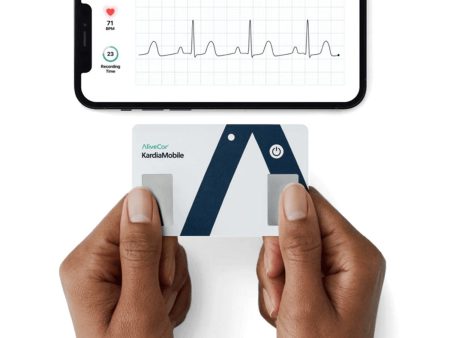 Kardia by AliveCor - KardiaMobile Card Personal ECG - Fits In Your Wallet Fashion