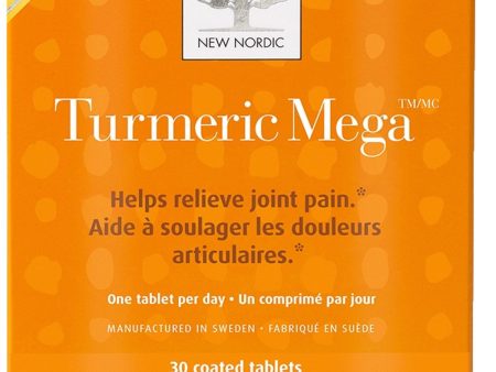 NEW NORDIC Tumeric Mega ( 30 Tablets) Cheap