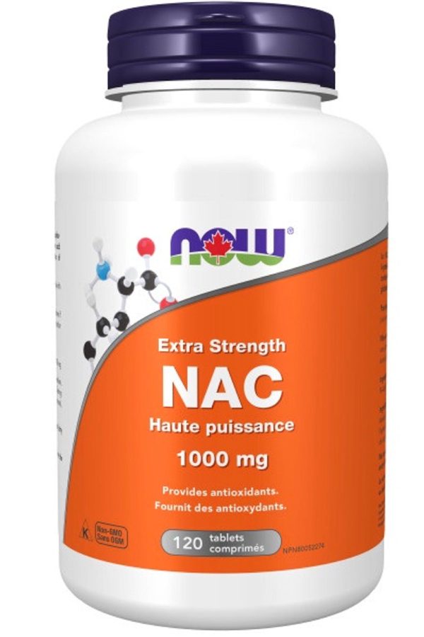 NOW NAC Extra Strength (1000 mg - 120 tab) Cheap