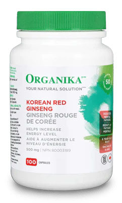 ORGANIKA Korean Red Ginseng (500 mg - 100 caps) Hot on Sale