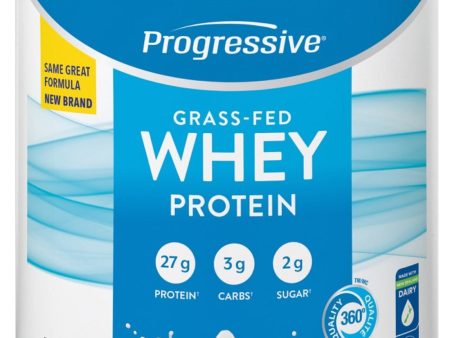 PROGRESSIVE - Grass Fed Whey Protein (Unflavoured - 375 gr) Sale