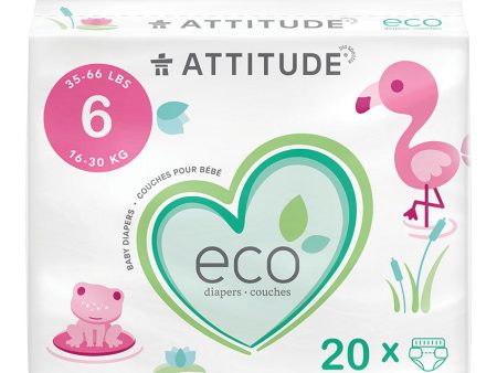 ATTITUDE Baby Diapers XL Size 6 (16 to 30 kg - 20 Ct) Fashion