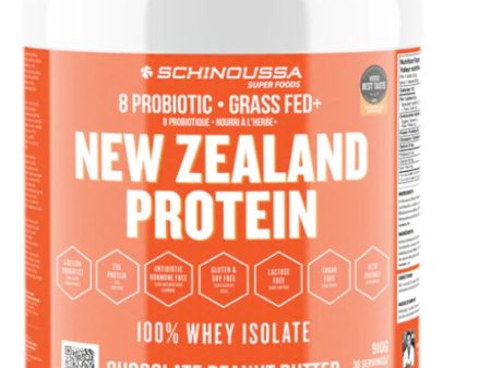 SCHINOUSSA NZ Whey Isolate + Probiotics (Peanut Butter Chocolate - 910 gr) Discount