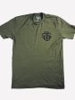 Discipline Skull Shirt - Army Green Online Hot Sale