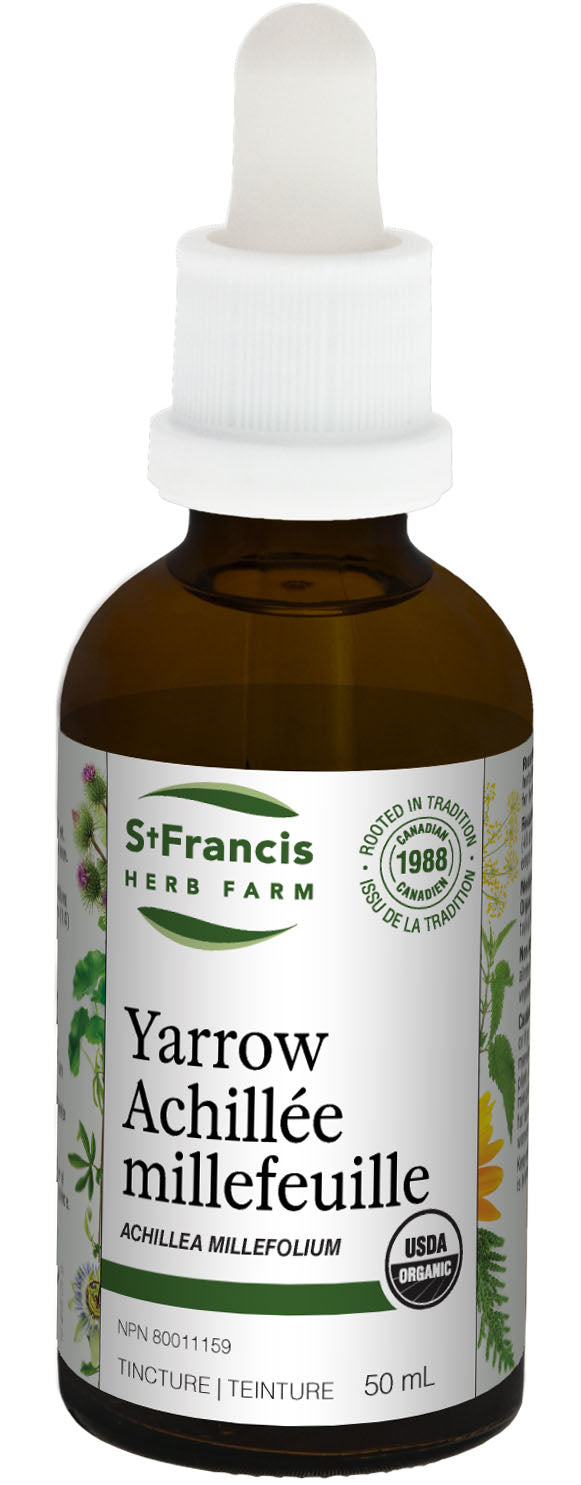 ST FRANCIS HERB FARM Yarrow Tincture (50 ml) Discount