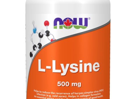 NOW L-Lysine (500 mg - 250 tabs) Online