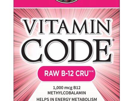 VITAMIN CODE Raw B12 (1,000 mcg - 30 vcaps) Hot on Sale