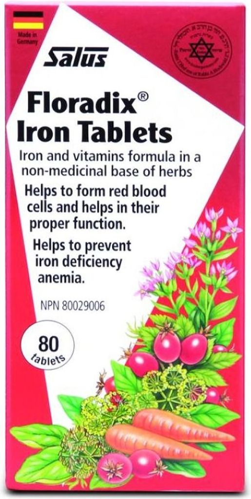 SALUS Floradix Iron (80 tabs) Online Sale