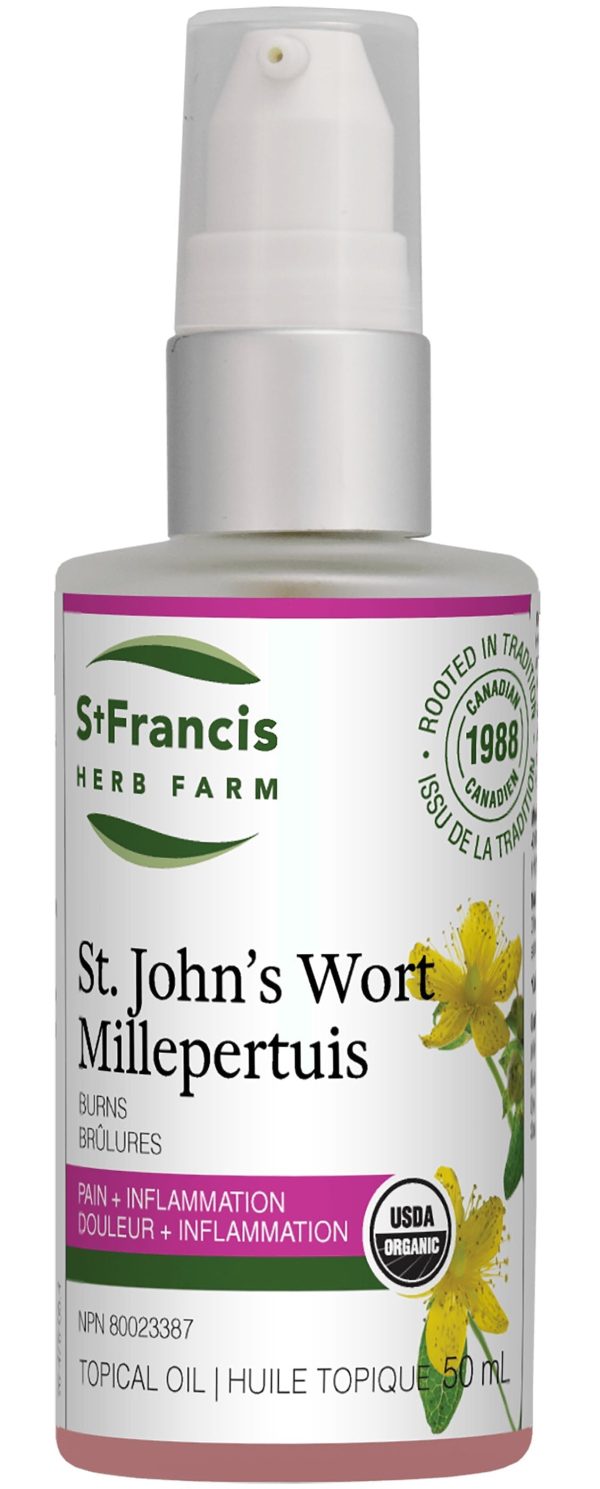 ST FRANCIS HERB FARM St.John s Wort Oil (50 ml) Discount