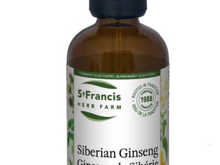 ST FRANCIS HERB FARM Siberian Ginseng (Eleuthero - 100 ml) Online Hot Sale